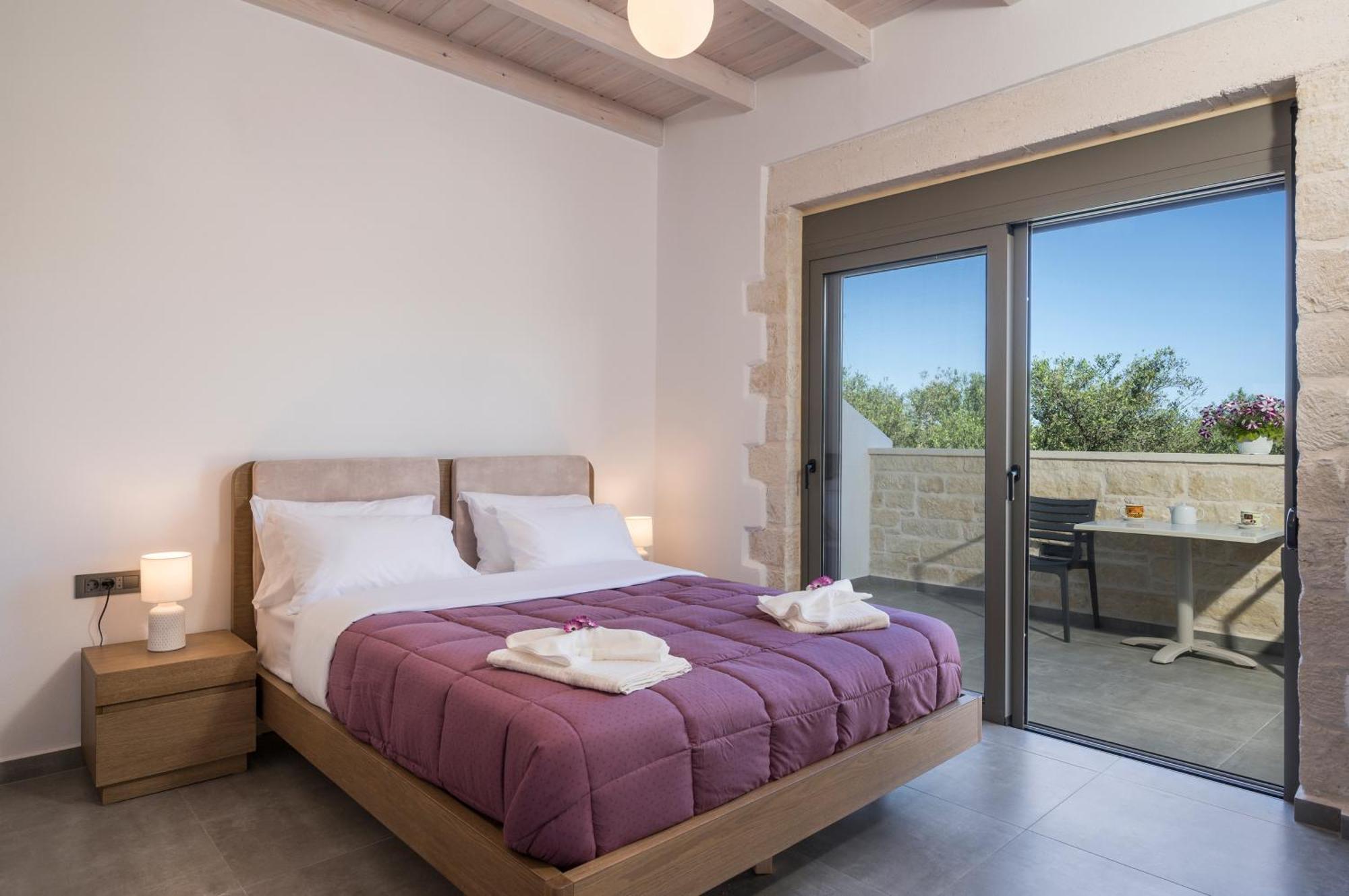 Sun Flower Villas With Sea View Agia Marina Eksteriør billede